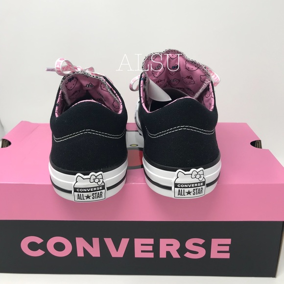 Converse & Hello Kitty Ctas Madison OX Black W - Picture 4 of 8